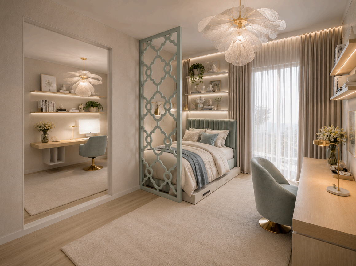 Interiores — Quarto de criança, Projecto residencial