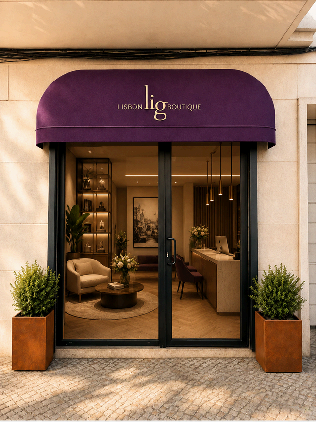 Fachada da Lisbon LIG Boutique na Rua de Entrecampos, Lisboa